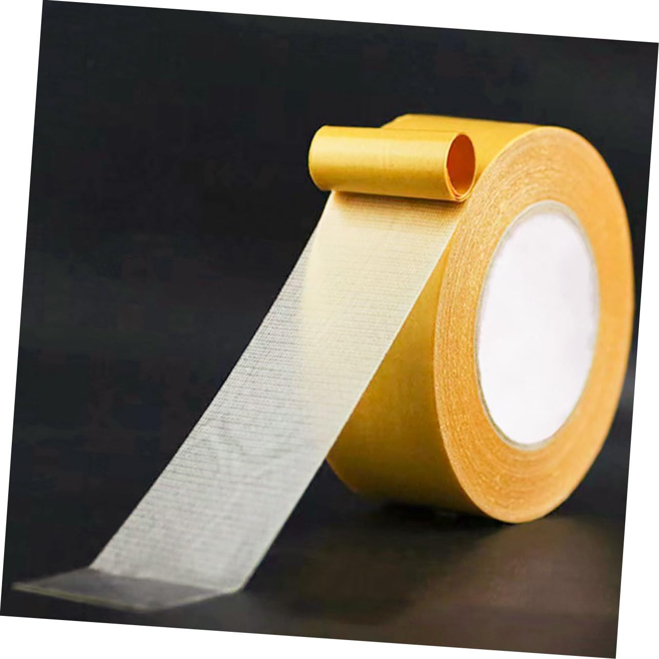 Cabilock 4 Rouleaux Ruban Adhésif Double Face Extra Fort Ruban pour Tapis Murs Adhésif pour Décorations Fixations