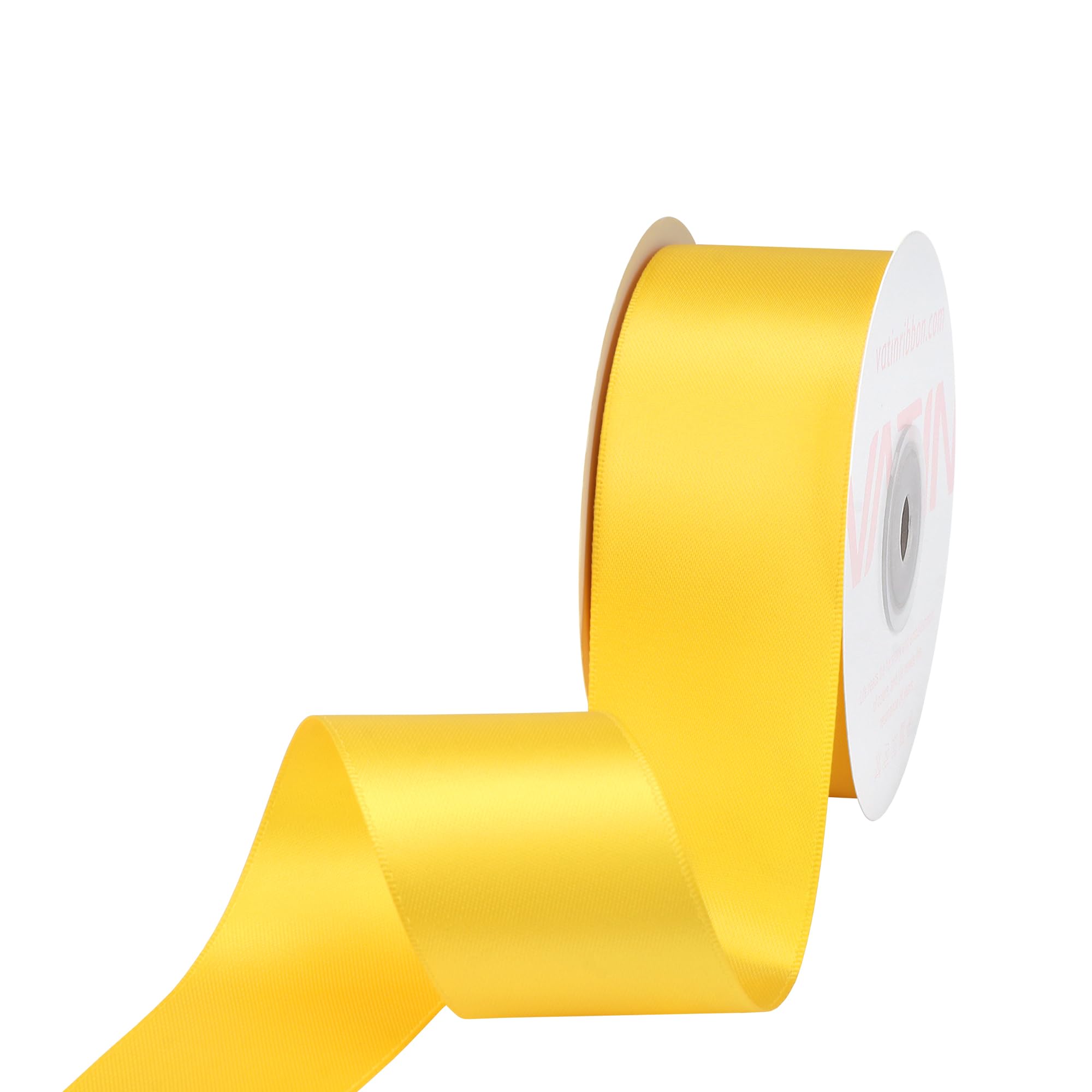 VATIN 100mm Wide Double Faced Polyester Deep Navy Blue Satin Ribbon- 4.5 Metre/Spool, Perfect for Chair Sash, Making Bow, Sewing and Wedding Bouquet — view 157