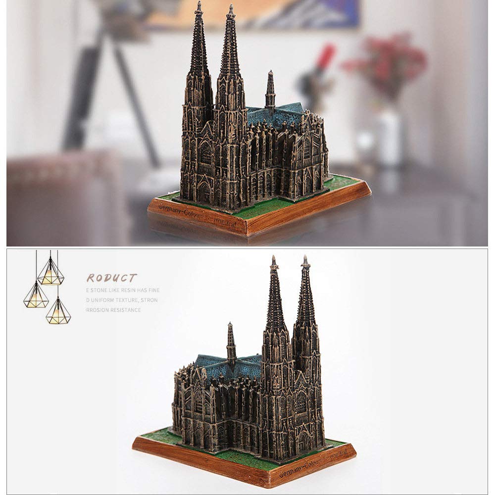 Amazon.co.jp: 建物モデル、樹脂 手工芸品 装飾品、像モデル卓上