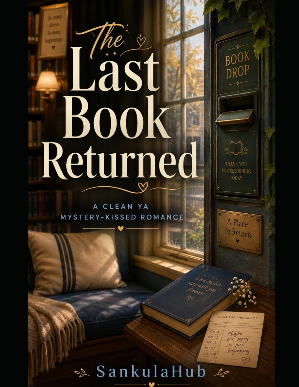 The Last Book Returned: A Clean YA Mystery-Kissed Romance