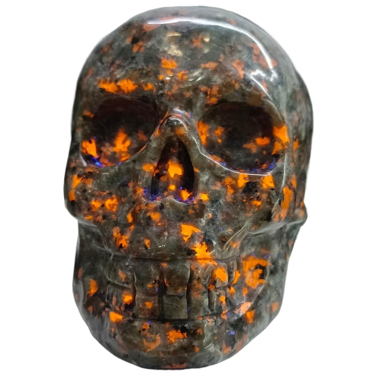 Flame Stone en quartz sculpté main | Énergie et harmonie maison
