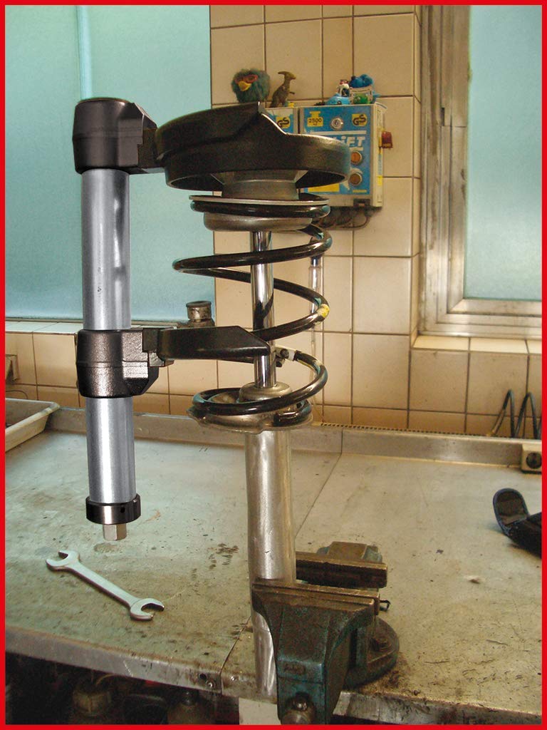 KS Tools 500.8400 Juego de tensor de muelles universal, 6 pzs
