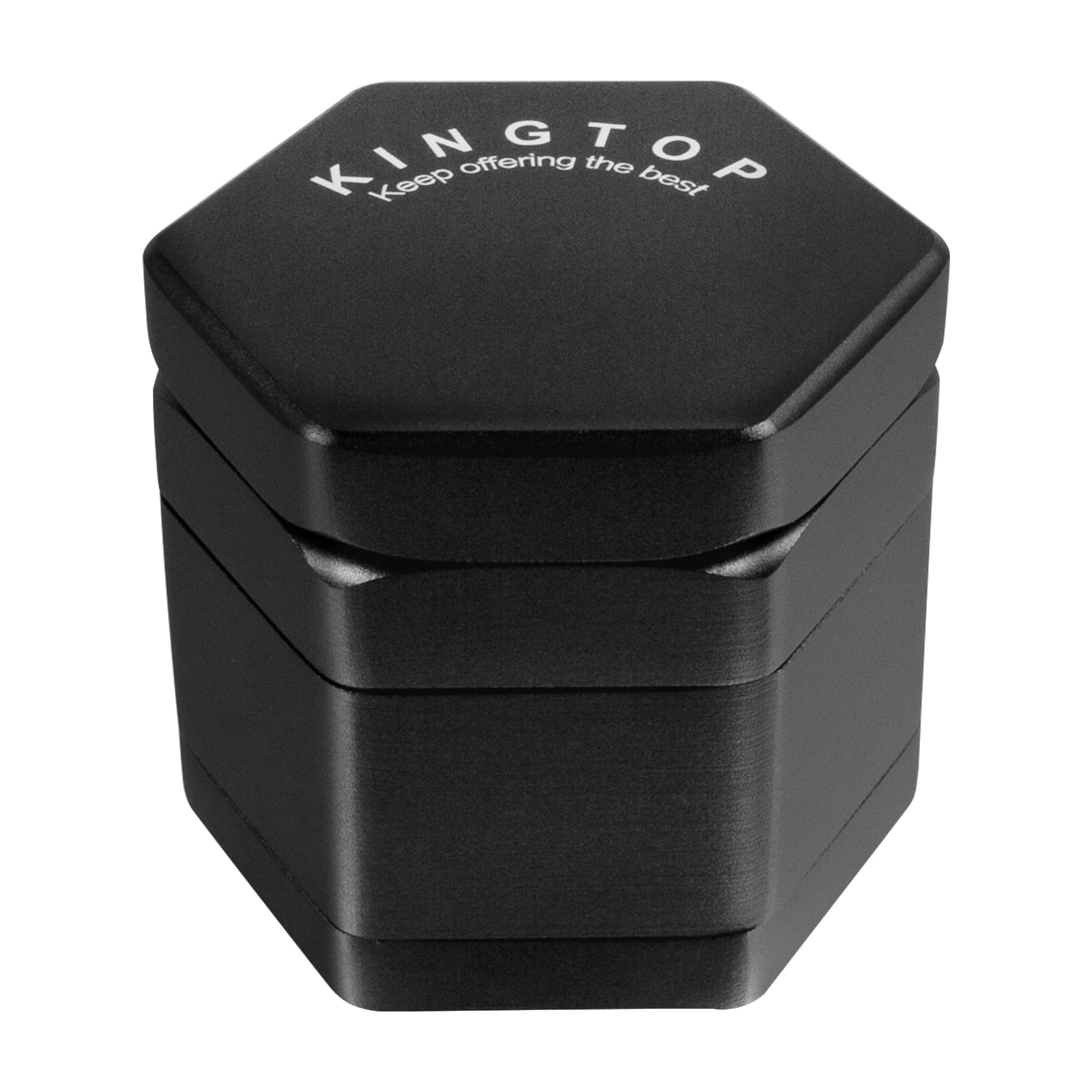 Grinder, 2.2" Magnetic Aluminum Alloy Grinder (Black)