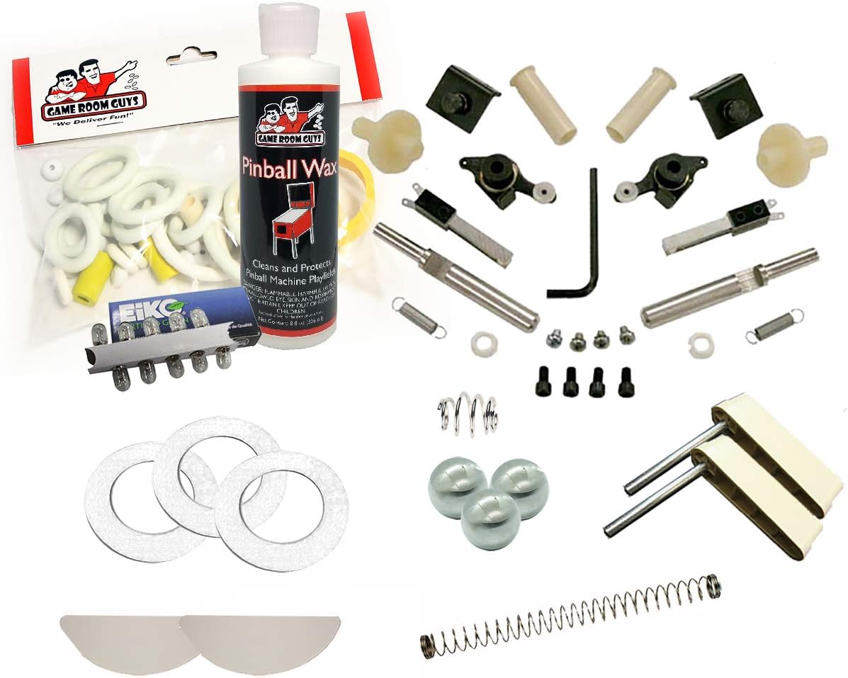 Game Room Guys 1984 Bally Xs and Os Pinball White Premium Maintenance Kit