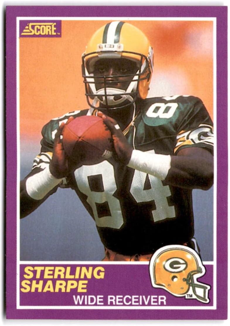 1989 Score Supplemental #333S STERLING SHARPE RC Rookie Green Bay Packers Football Trading Card