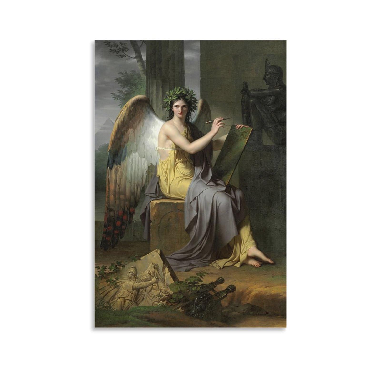 Amazon.com: Charles Meynier,Clio, Muse of History, 1800,art Prints