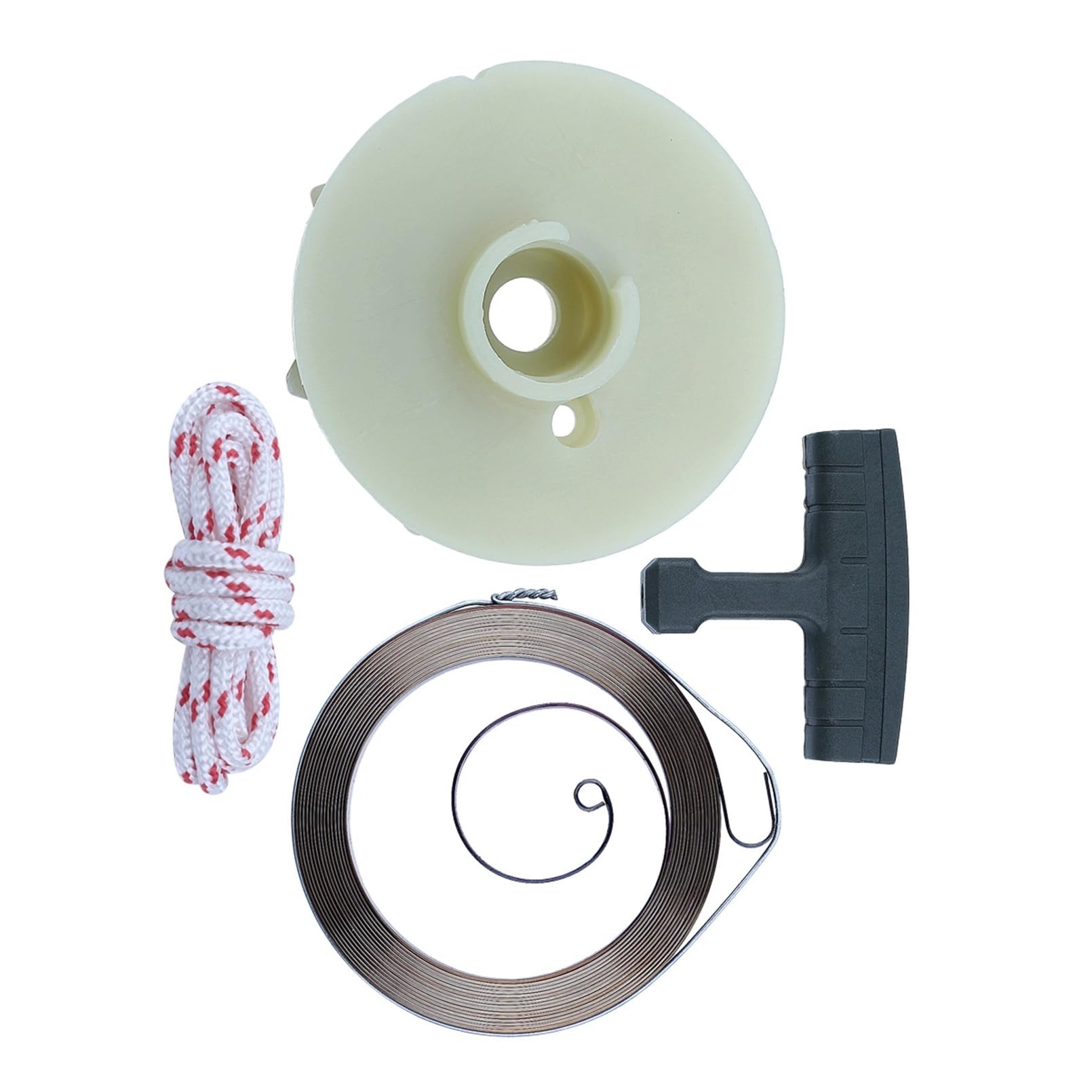 Kit poulie de ressort de lanceur pour réparer le démarrage de tronçonneuse 351