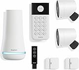 SimpliSafe 7 Piece Wireless Outdoor Camera Home Security System -...