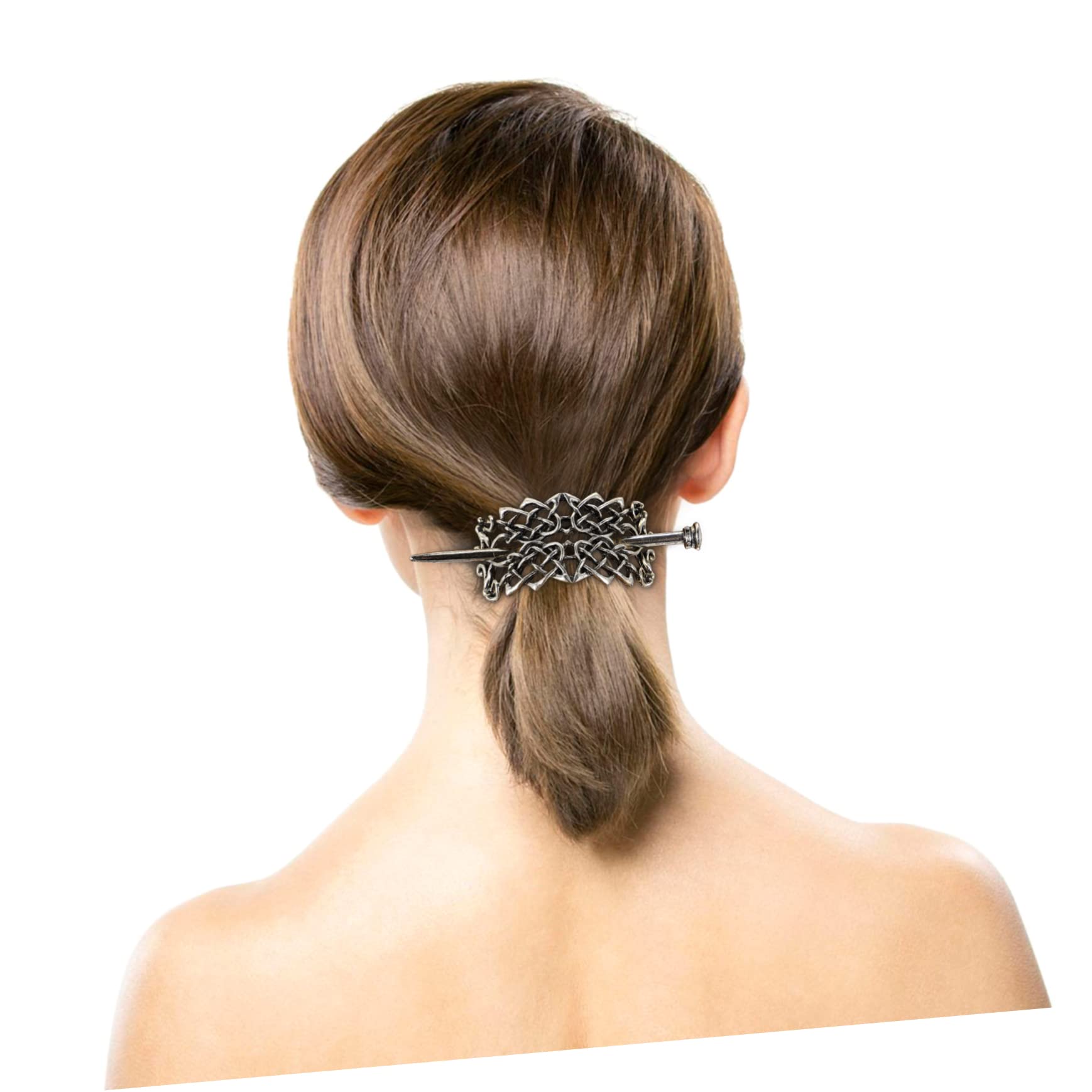 Mikinona 6stücke Vintage Viking Runes Haarnadeln Retro Knot Hair Pin Slide Clips Für Lange Haarschmuck-accessoire Für Und Mädchen