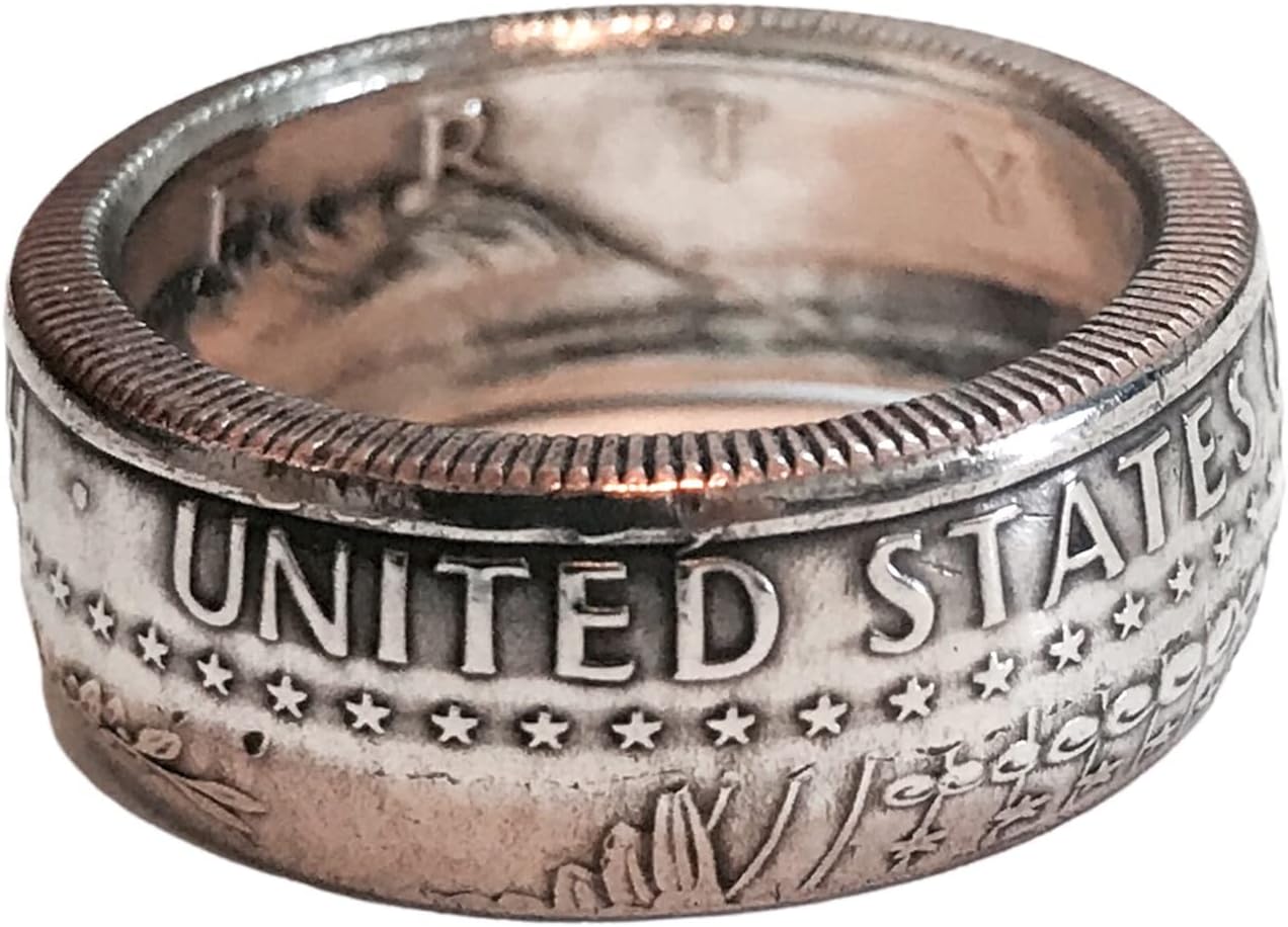 Half Dollar Coin Ring