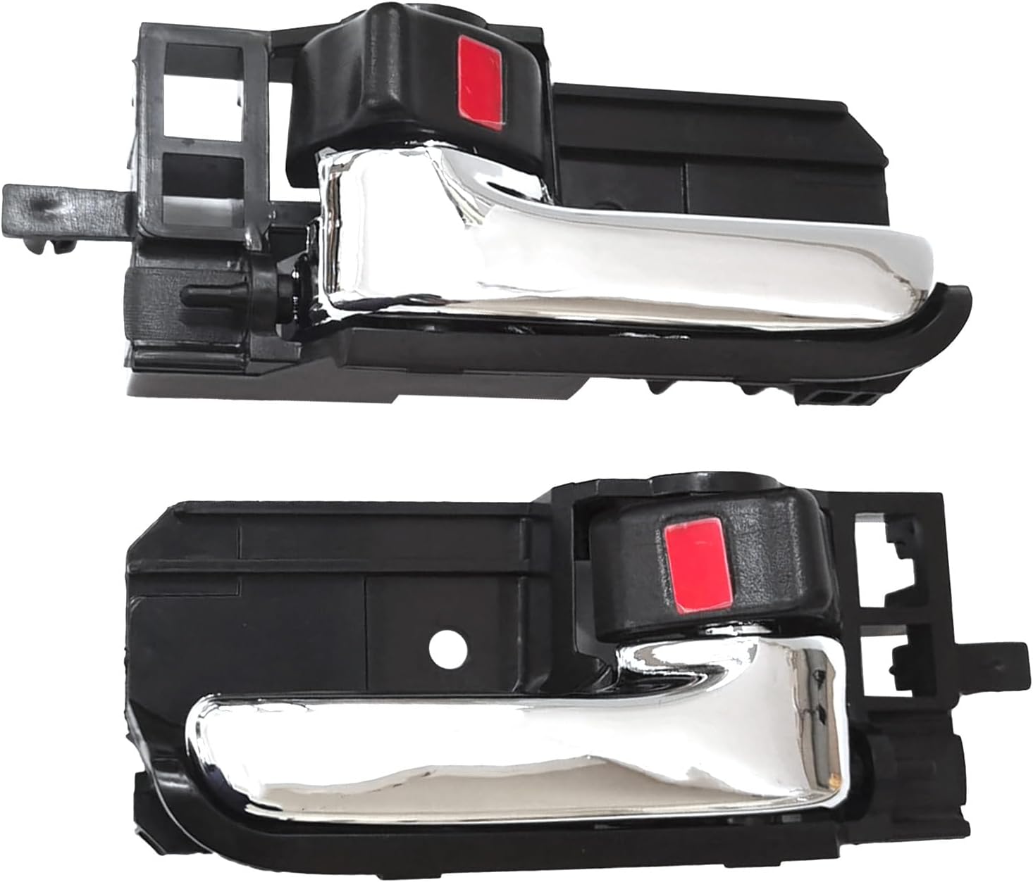 Pair of Inside Interior Door Handle Compatible with 2003-2008 Toyota Corolla Matrix, 2005-2010 Scion tC, 2003-2008 Pontiac Vibe,Black