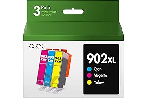 Upgraded and Affordable 902XL Ink Cartridges for HP Printers