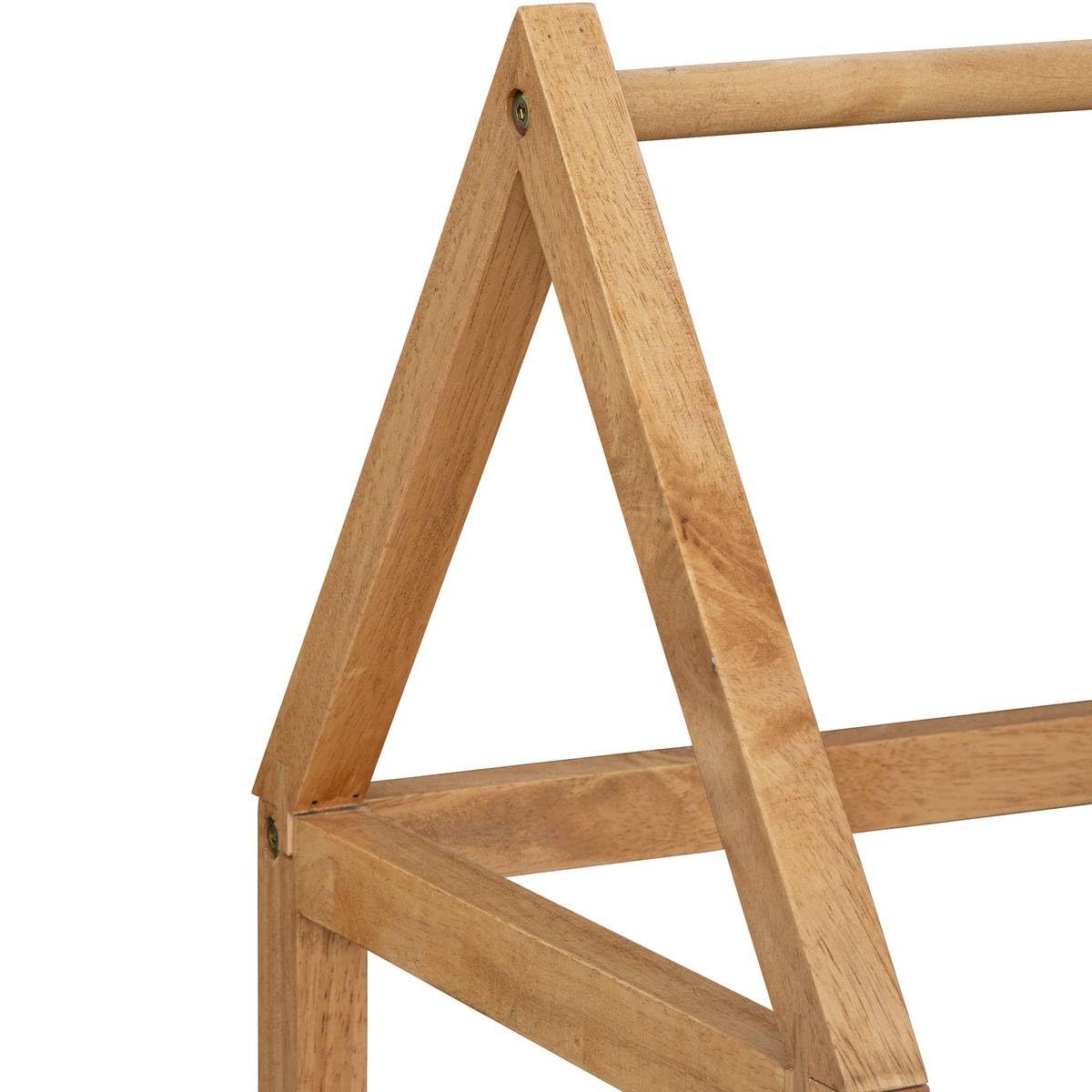 Portant à Vêtements Enfant Robin – Hévéa Et Métal, 82x33 Cm, Idéal Chambre D'Enfant Atmosphera !