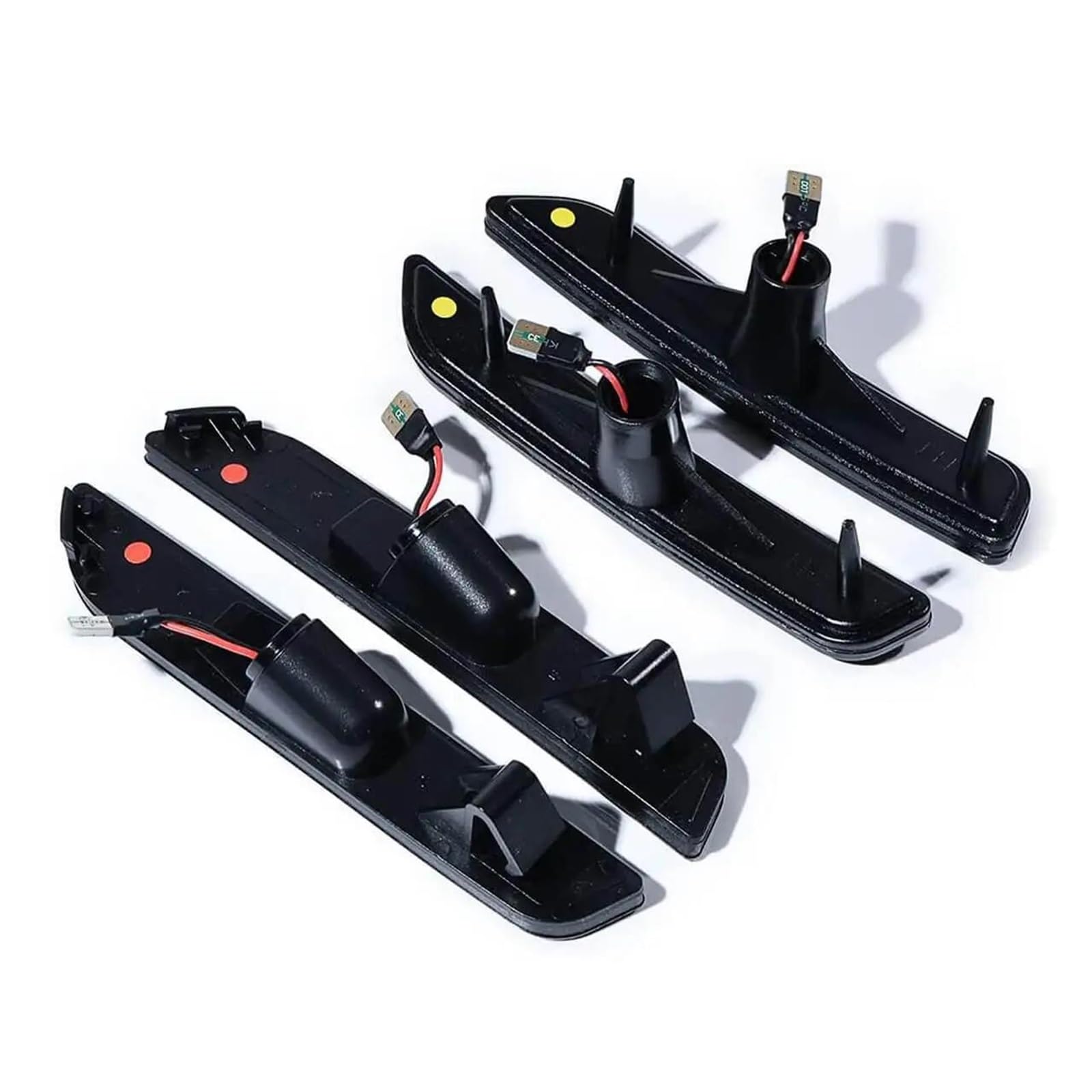 Intermitentes Led Para Mustang 2010 2011 2012 2013 2014 Luz LED Posición Lateral Luces Guardabarros Delantero Trasero Luces Marcador Parachoques Señalizador Giro