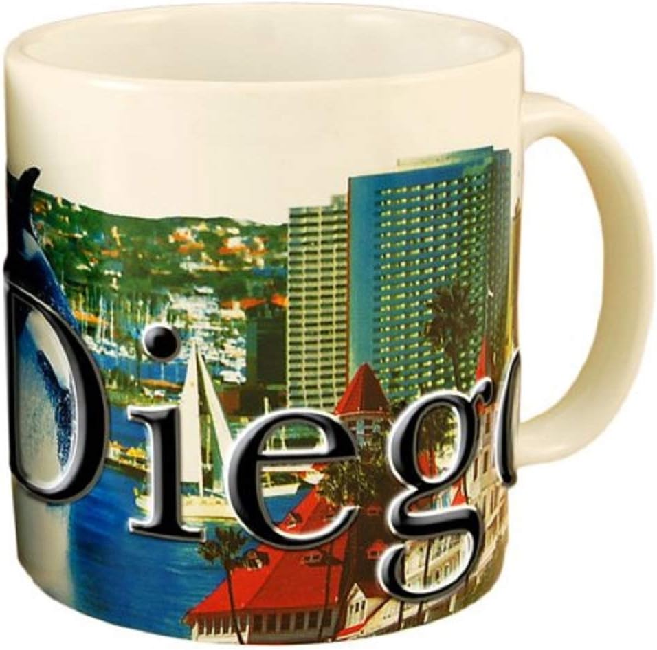 Americaware San Diego 18oz. Color Relief Coffee Mug - Image 3
