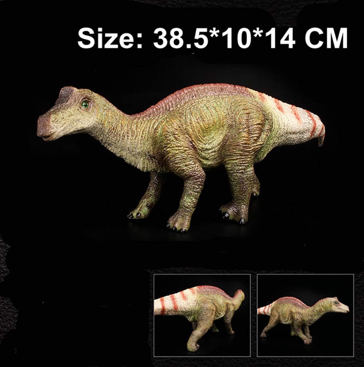 Maiasaura and Hatch Baby Hadrosaur Dinosaur Figure Realistic Jurassic Animal Dino Soft PVC Model Educational Collector Decor Gift for Adult