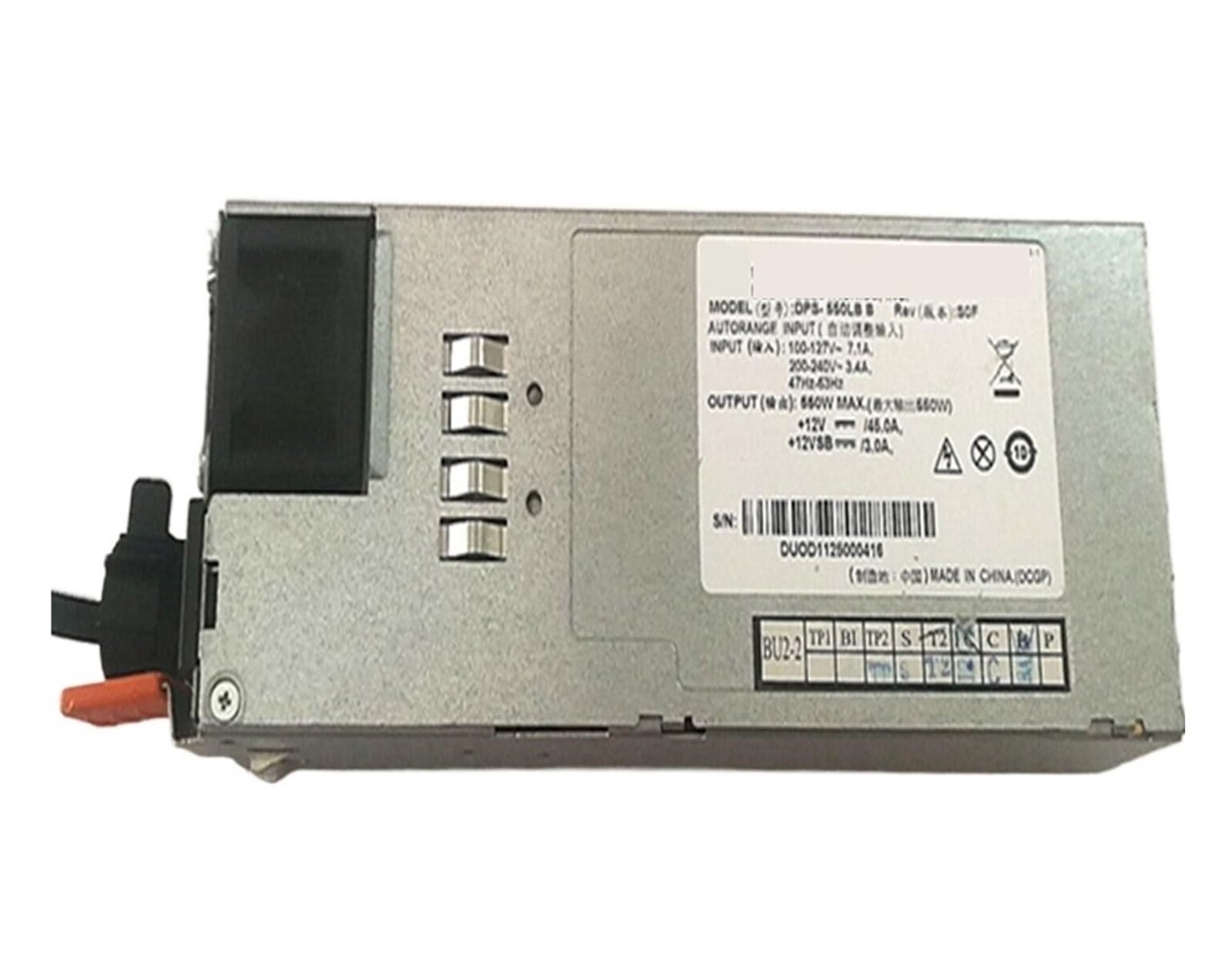 CXFCIHFT DPS-550LB B Server Power Supply 550W Power Supply