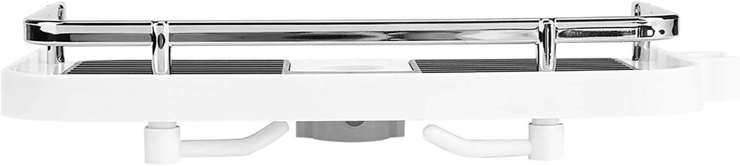 Tyenaza Shower Caddy Shelf Organizer Basket ABS Shower Rod Storage Shelf Organizer Tray Holder Practical Bathroom Accessory Soap Dish and Bathroom Shelf : Sports & Outdoors