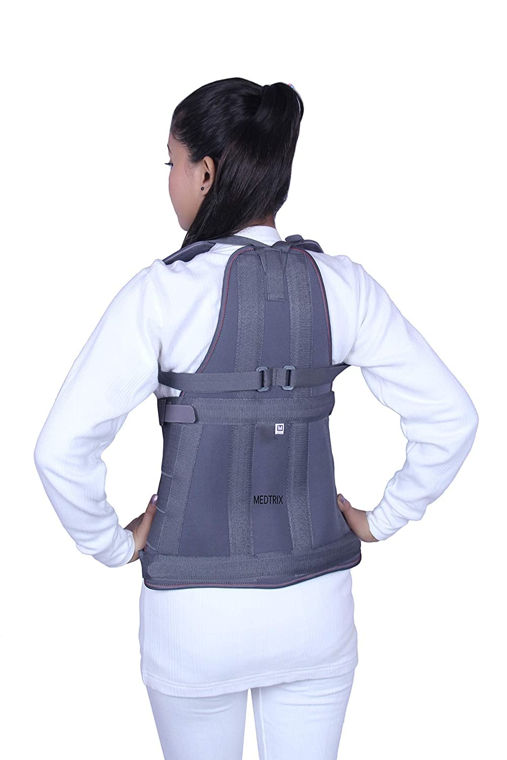Medtrix Dorso Lumbar Spinal Brace Taylor Brace Back Support (Grey) (XXL (110 CM TO 120 CM)) (B07RYVD6VW) Amazon Price History, Amazon Price Tracker