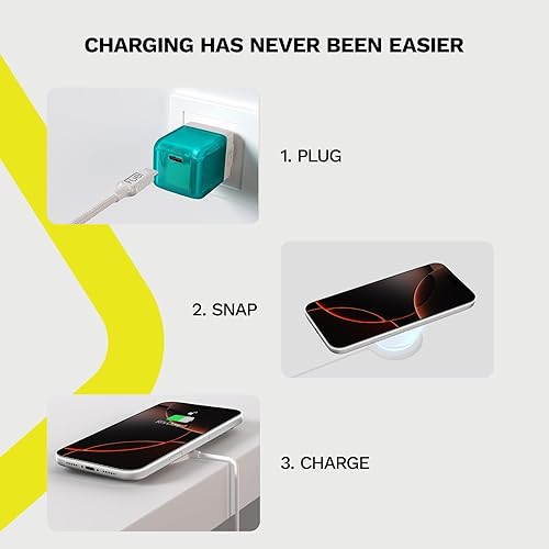 Miniatura 5 de Cargador MagSafe de carga rápida para iPhone - Combustible - Cargador inalámbrico magnético de 15 W - Almohadilla de carga magnéticaMagSafe para