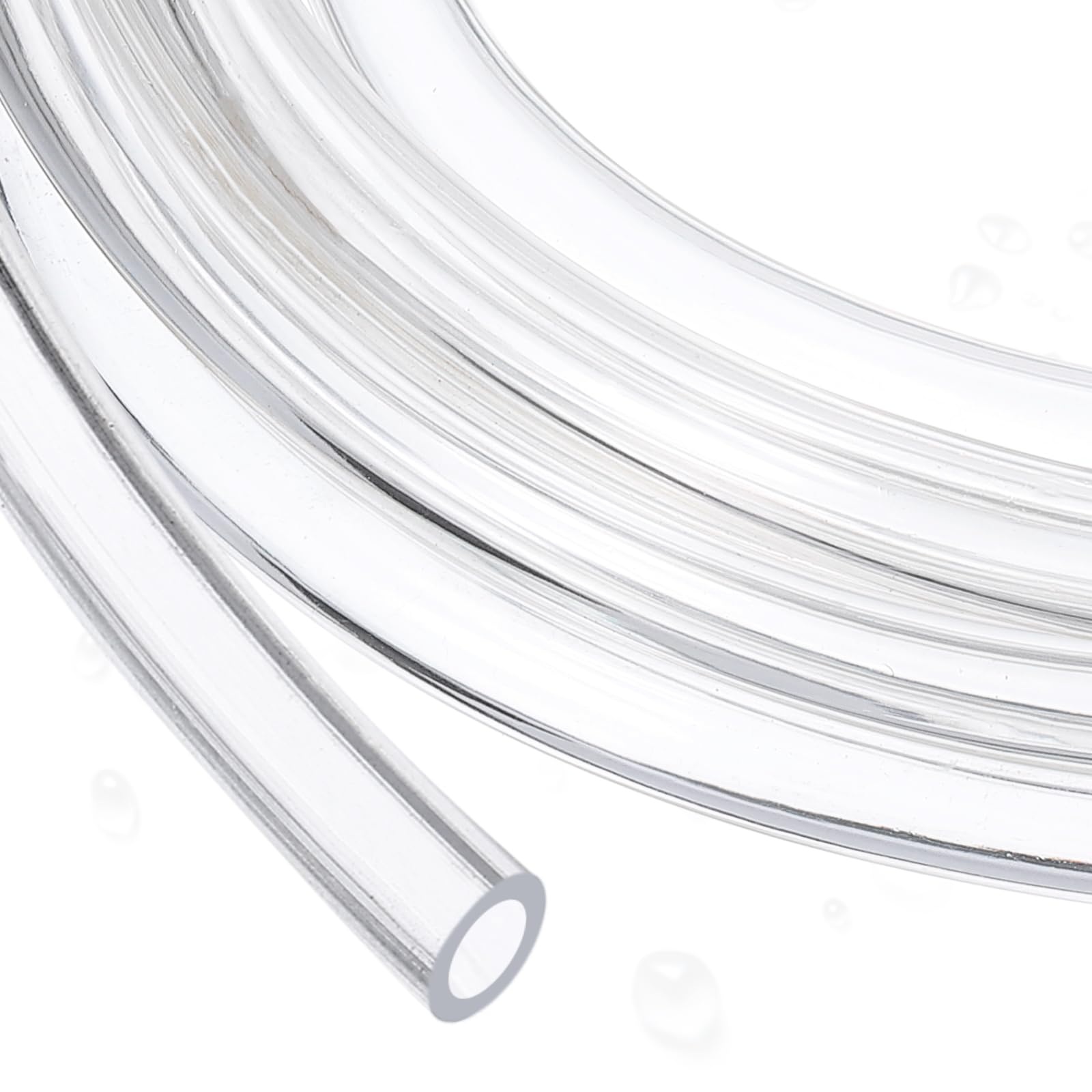 6 M Silikonschlauch Transparent, 4 Mm X 6 Mm, Lebensmittelecht – Flexibel Für Wasser, Luft & Öl (-40 Bis 200 °C)
