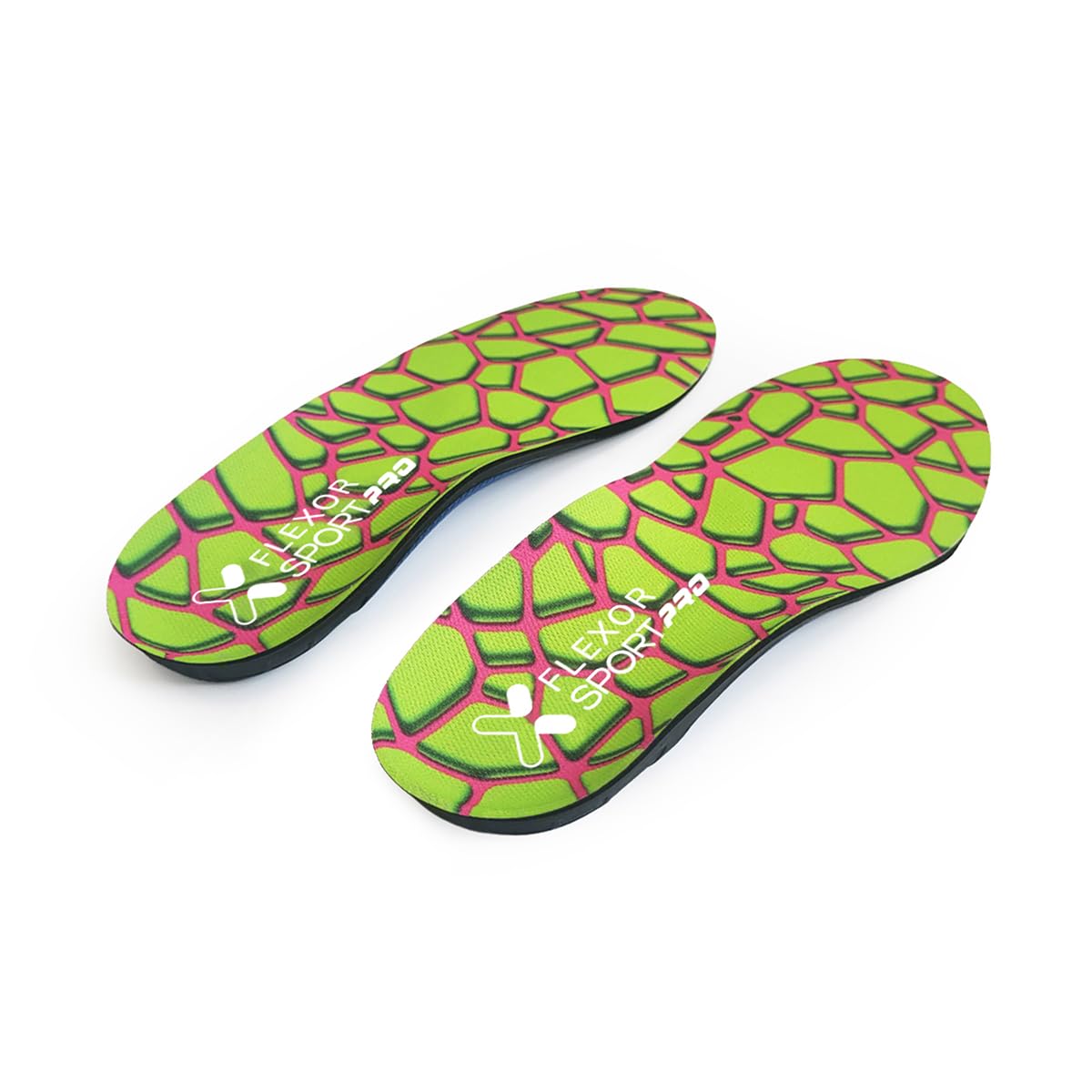Plantille da Tennis/Paddle PRO | Supporto ad arco stabilizzante che allevia i dolori | Previene le lesioni | Comode e adattabili a ogni piede | Assorbono il sudore | Flexor (43/44)