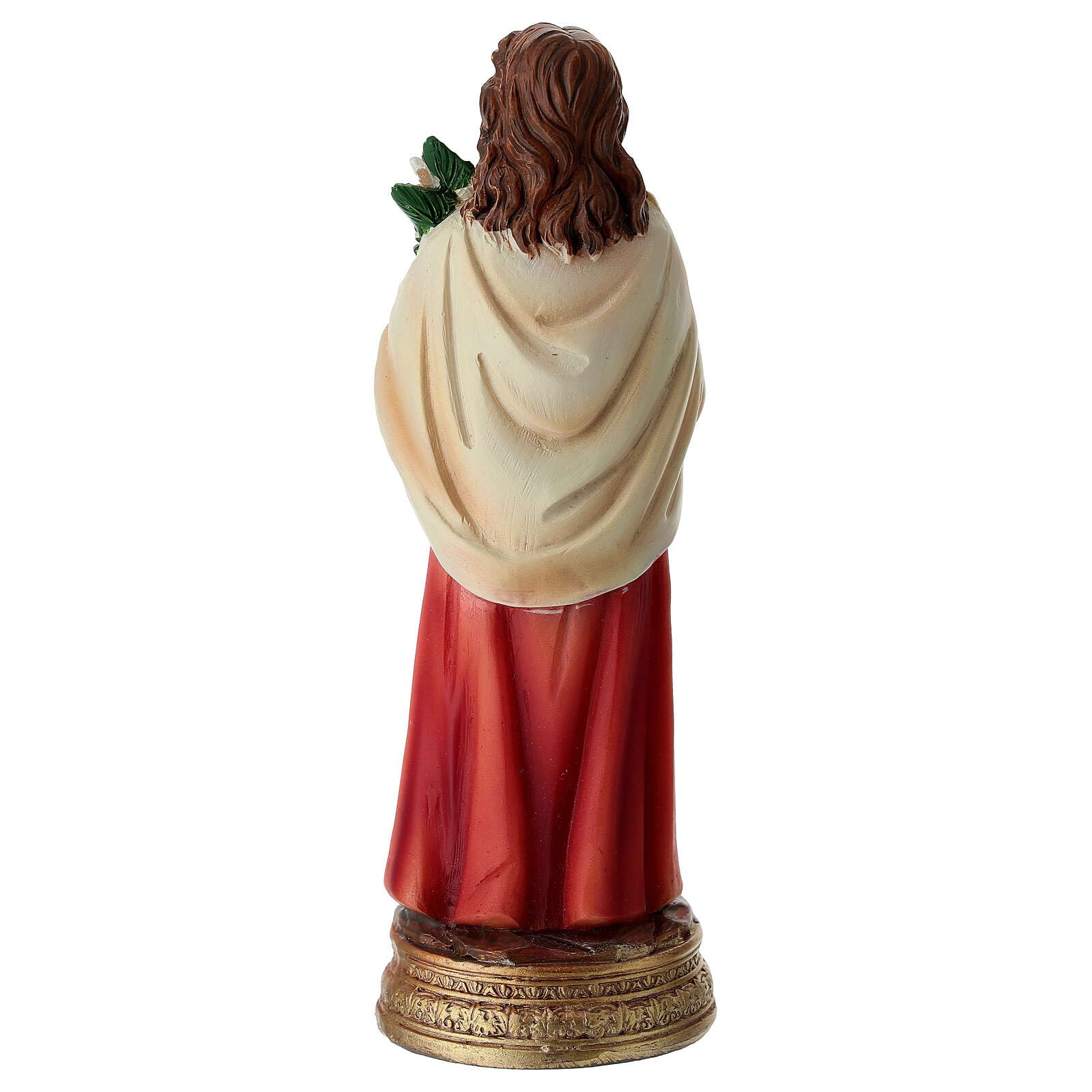 Holyart Statue in resina e PVC: Santa Maria Goretti statua 12 cm resina