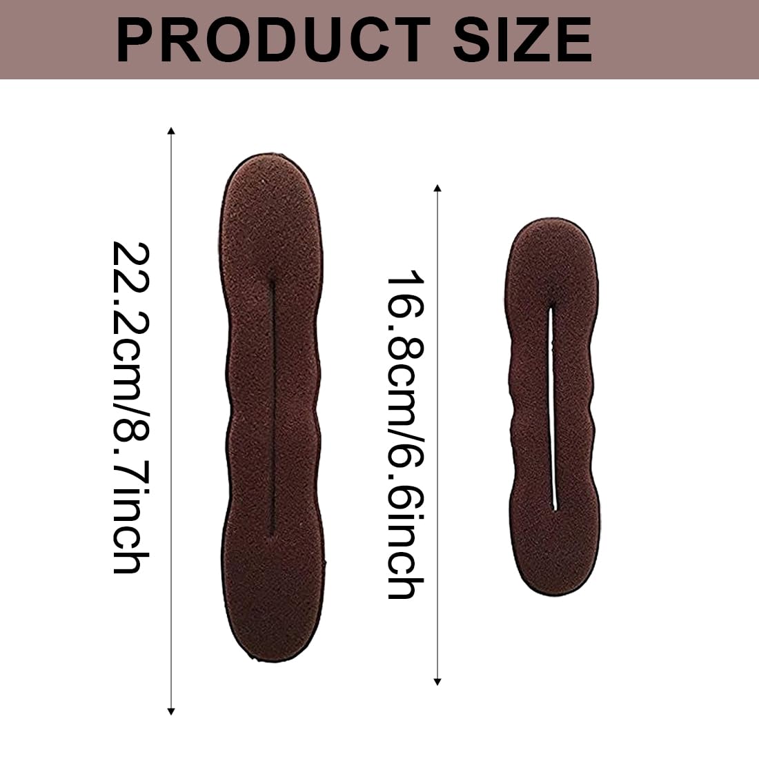 4 Pezzi Chignon per Ciambella, Capelli Strumento per Intrecciare, Twist Curler Donut Strumenti, Magico Articolo per Raccogliere i Capelli in Modo Semplice e Veloce