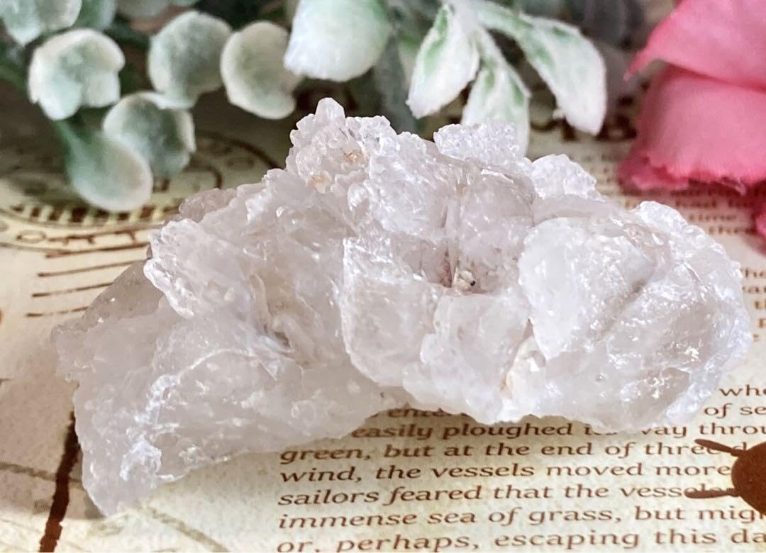 Amazon.co.jp: フラワー ローズクォーツ*.゜ クラスター 煙水晶 共生 Amazon.co.jp: フラワー ローズクォーツ*.゜ クラスター 煙水晶 共生