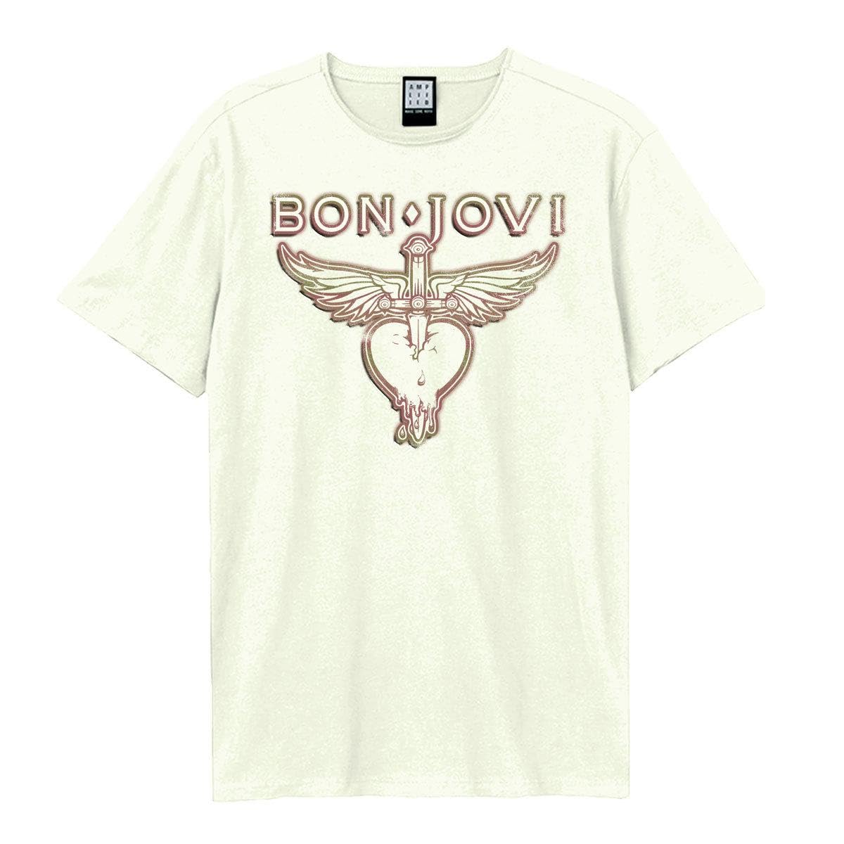 Amplified Koszulka unisex dla dorosłych Hold On Bon Jovi