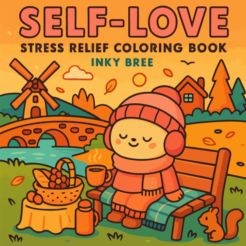 Self Love: Stress Relief Coloring Book