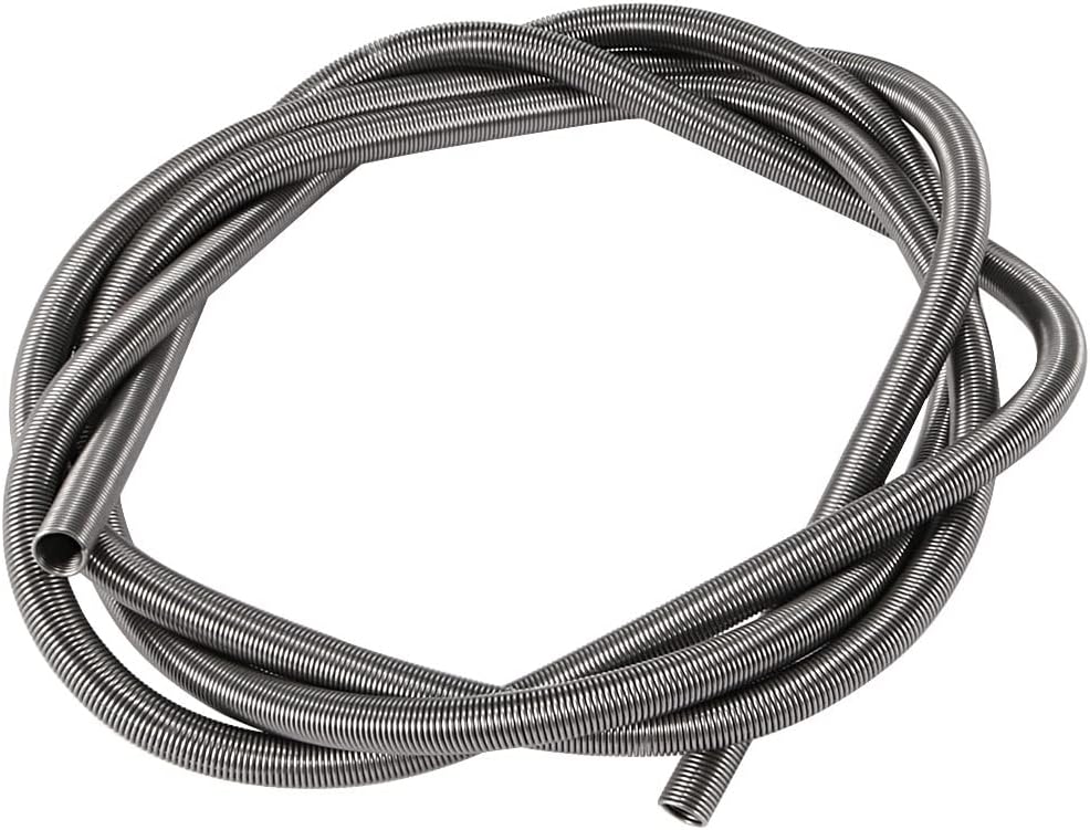 Sourcingmap 100cm Long Metal Gray Tension Spring