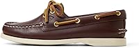 Sperry Women's Authentic Original 2-Eye Boat Shoe - Premium Leather, Wave-Siping Non-Slip Grip, Custom 360° Lacing