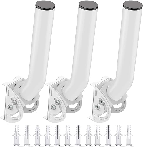 Soporte de puente inalámbrico universal - Soporte de montaje en J de poste universal de 13 pulgadas para puente inalámbrico, antenas de TV, extensor