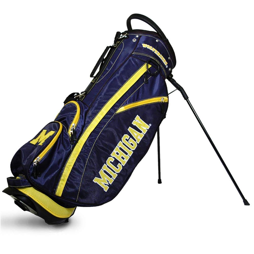 Team Golf NCAA Fairway Golf Stand Bag, Lightweight, 14-way Top, Spring Action Stand, Insulated Cooler Pocket, Padded Strap, Umbrella Holder & Removable Rain Hood