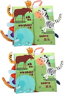 Toyvian 2 Peças Livro De Pano De Cauda Brinquedos De Viagem Para Crianças Brinquedos De Banho Brinquedos Para Crianças Brinquedos Para Crianças Brinquedos Para Crianças Aviões Para