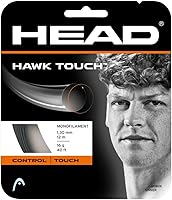 HEAD Hawk Touch Tennis Strings - Premium Monofilament for Ultimate Control, Power & Spin in Tournaments