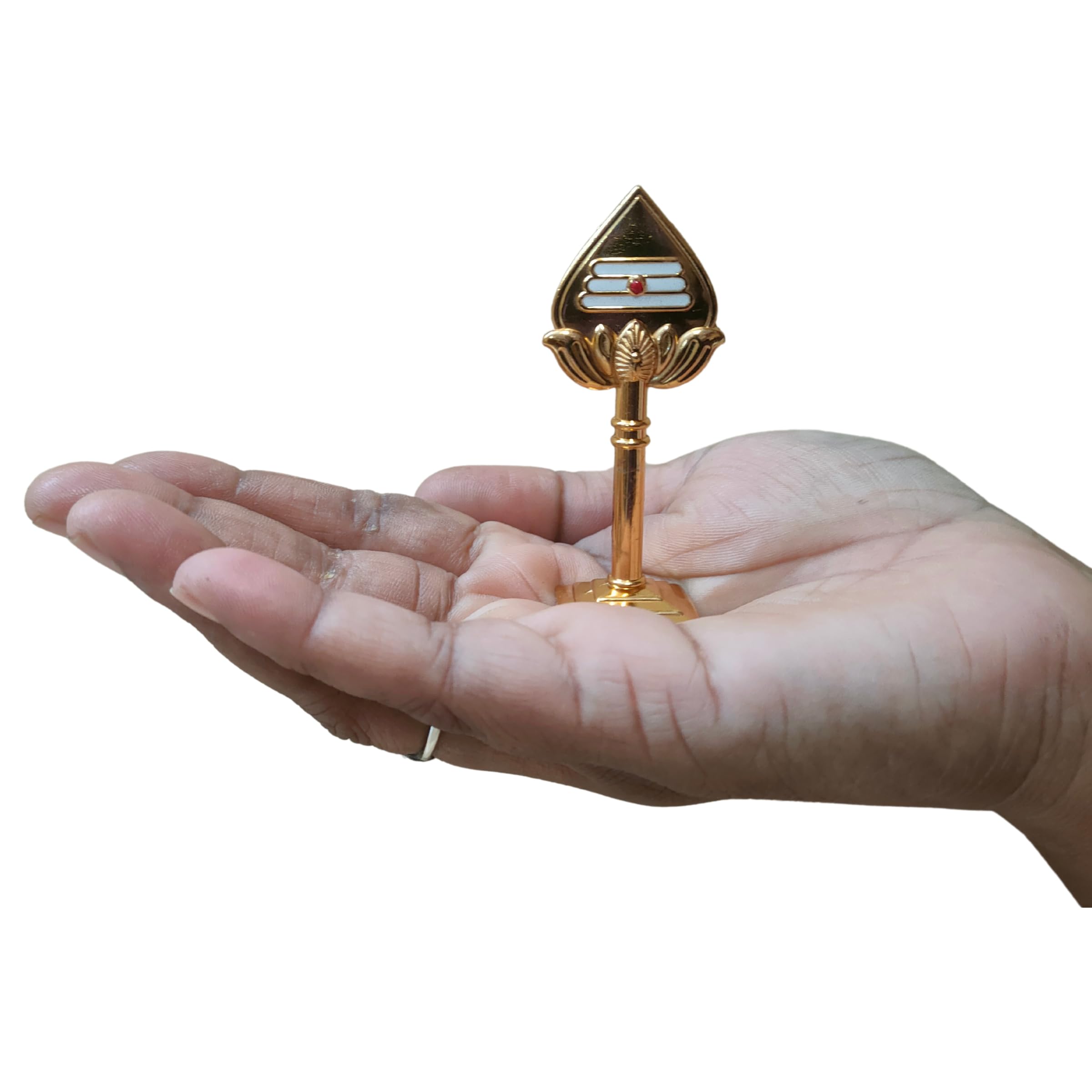 anciently Vel For Car Dashboard|Murugan Vel For Car Fantasy Dashboard,Metal,1 Piece(Gold Colour)-image-5