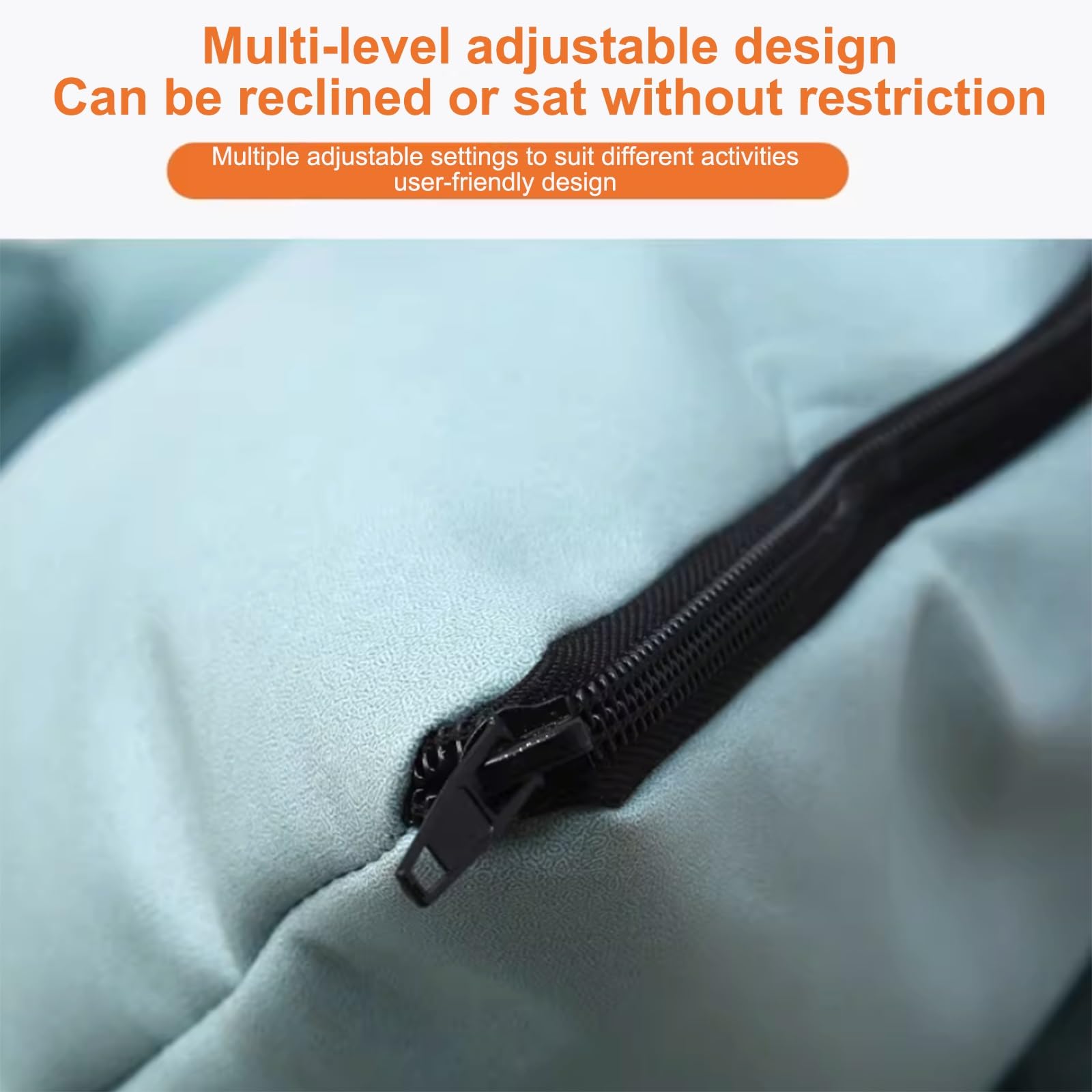 Silla plegable de suelo con respaldo ajustable, sofá semiplegable para meditación, seminarios, lectura