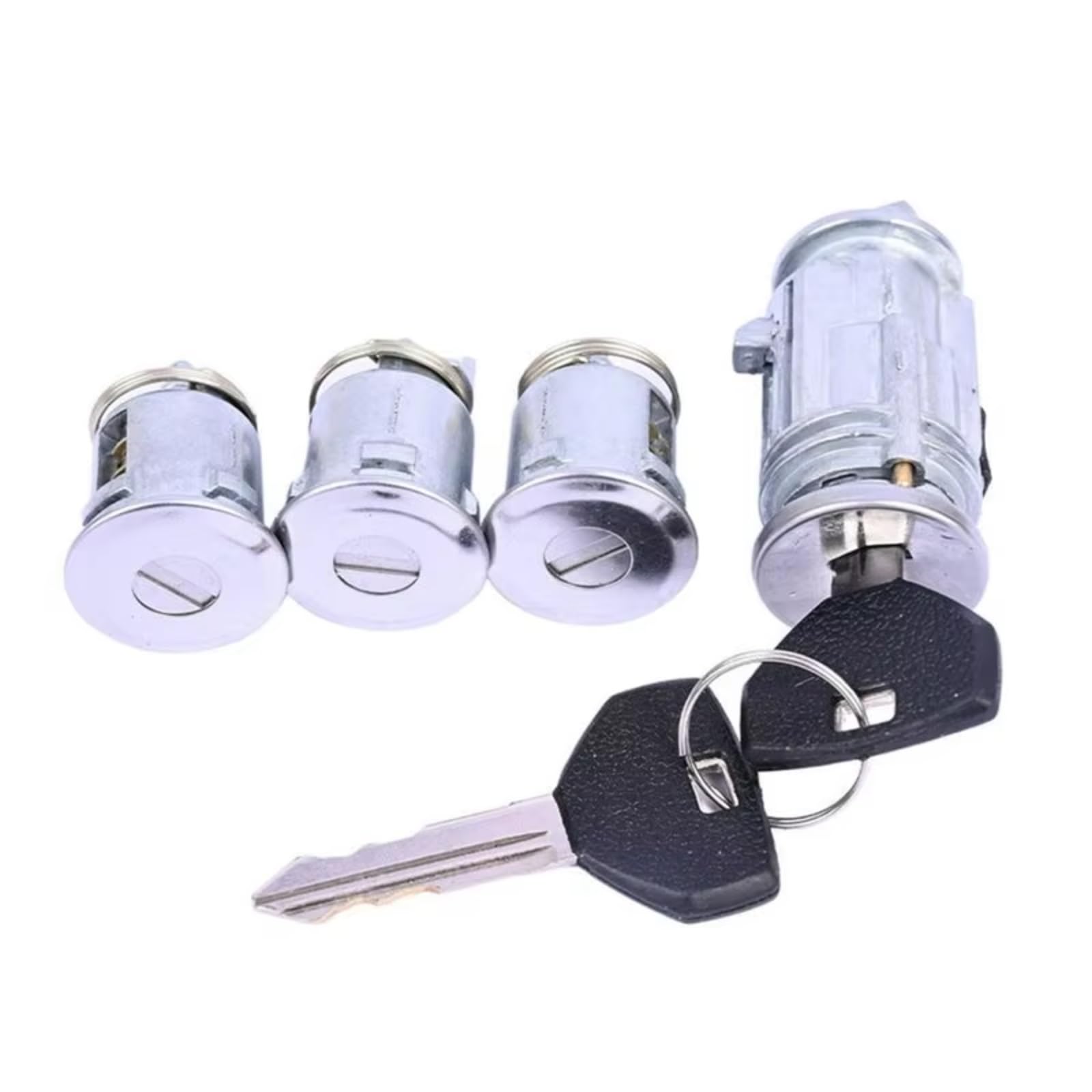 Cilindro contacto con llaves Cerradura Interruptor Encendido Compatible Con JEEP Para WRANGLER TJ 2002-2006 5003843AA Encendido Y Juego Cilindros Cerradura 3 Puertas Con 2 Llaves