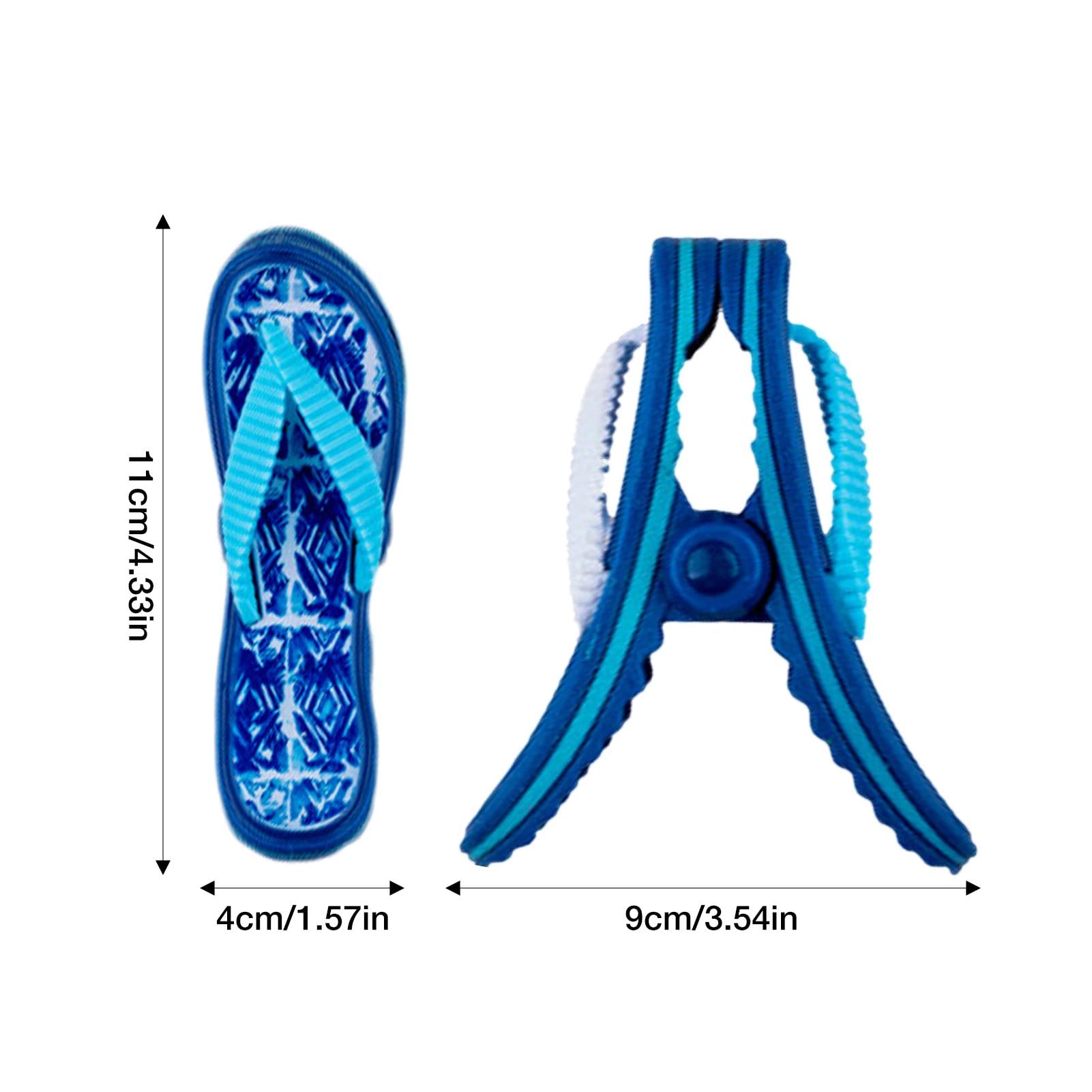 1 pz grande simpatico cartone animato fenicottero pantofola asciugamano vento clip pioli lettino da sole spiaggia lettino da piscina asciugamano clip molletta per bambini  15