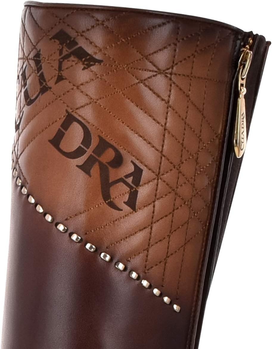 Cuadra Women's Boot in Genuine Python Leather and Bovine Leather, 3F66PH - Image 6