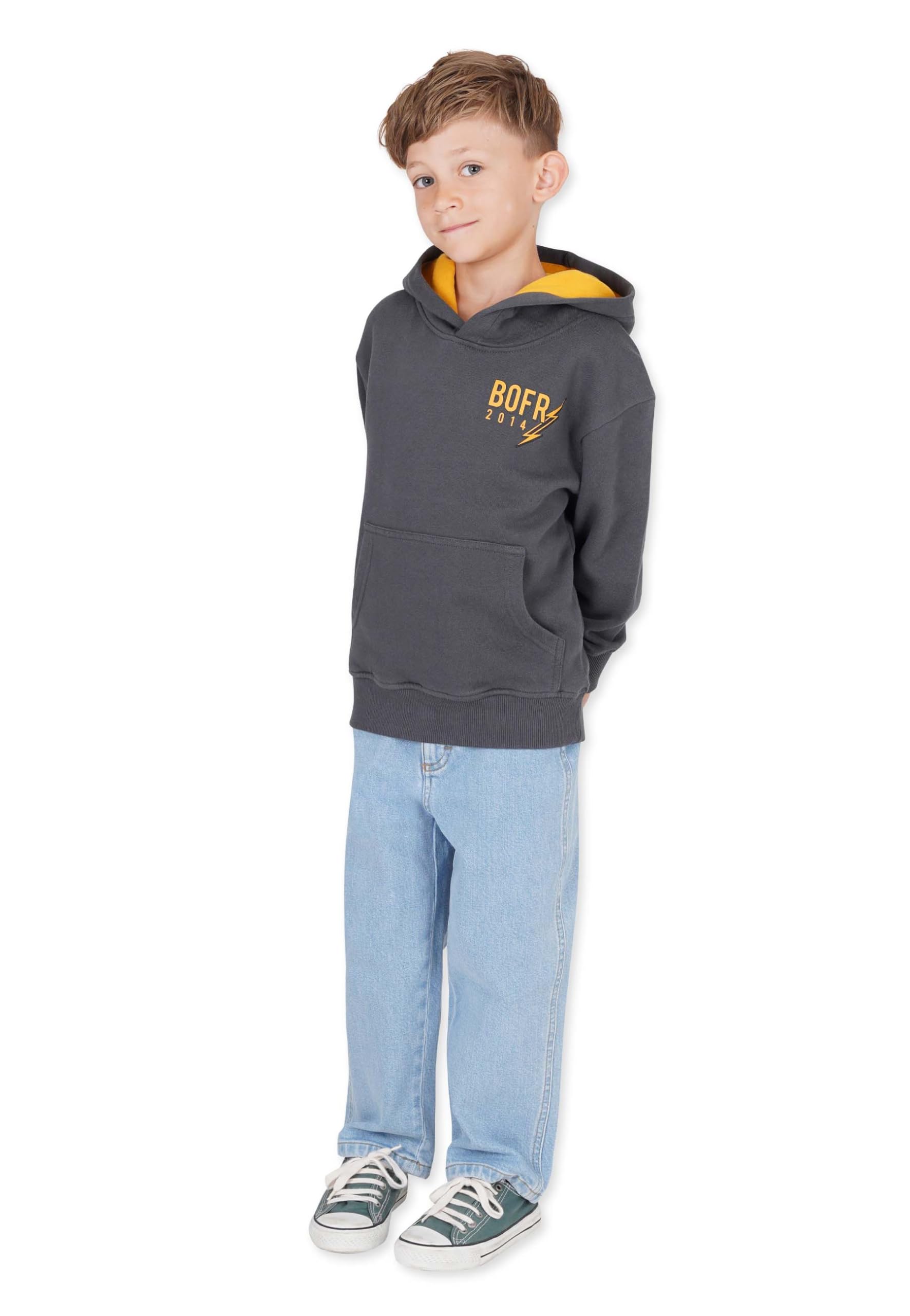 Band of Rascals Kinder Kapuzenpullover Flash aus Bio-Baumwolle