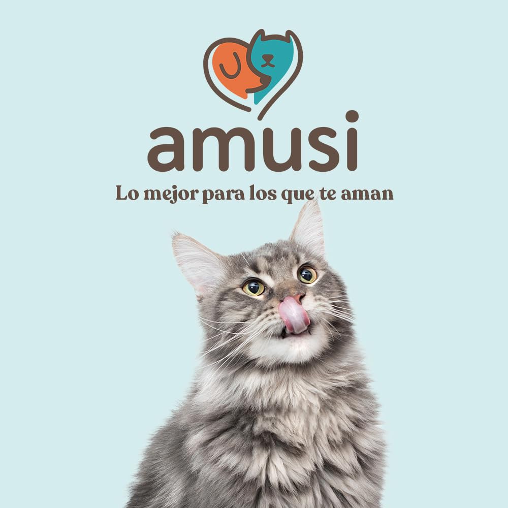 Aceite de Neem Spray para Gatos de Amusi 100 ml Made in Italy 100% Natural y Vegano | Spray Gatos antipulgas - contra Insectos y Pulgas - contra Garrapatas, Mosquitos, Moscas, Ácaros y Piojos
