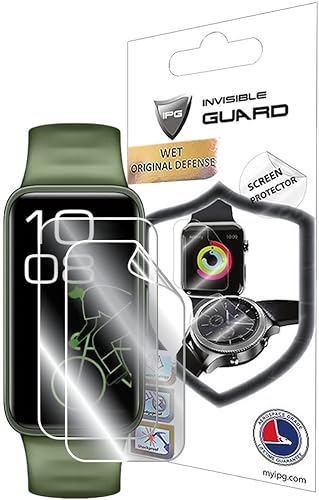 IPG Para HUAWEI Band 8 Smart Watch Protector de pantalla de hidrogel (2 unidades) Película transparente HD invisible Protector antiarañazos