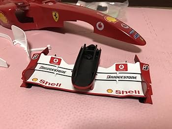 デアゴスティーニ　京商1/8エンジンカーラジコン　フェラーリF1 F2004 Amazon | 1/8 フェラーリ F2004 フォーミュラカー ラジコン ボディ 京