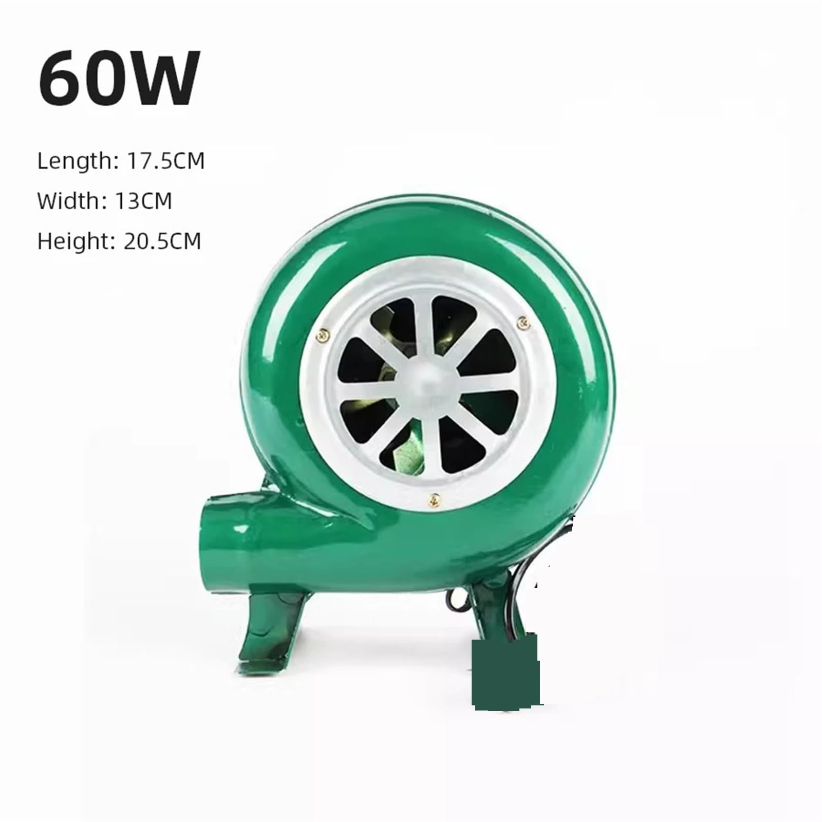 VCHICS Gebläse, Elektrischer Gebläseventilator Niederdruckgebläse Kreiselgebläse Eisenschalengebläse Grillventilator for Mini-Schmiedeschmieden(60w)