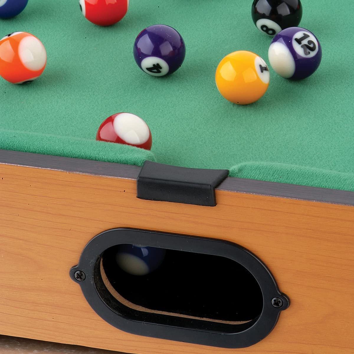 Devessport - Billard de Bureau - Facile à Ranger - Montage Facile - Comprend Tous Les Accessoires pour Pouvoir Jouer - Idéal pour Jouer avec Vos Amis - Dimensions : 52 x 31,2 x 10,3 cm