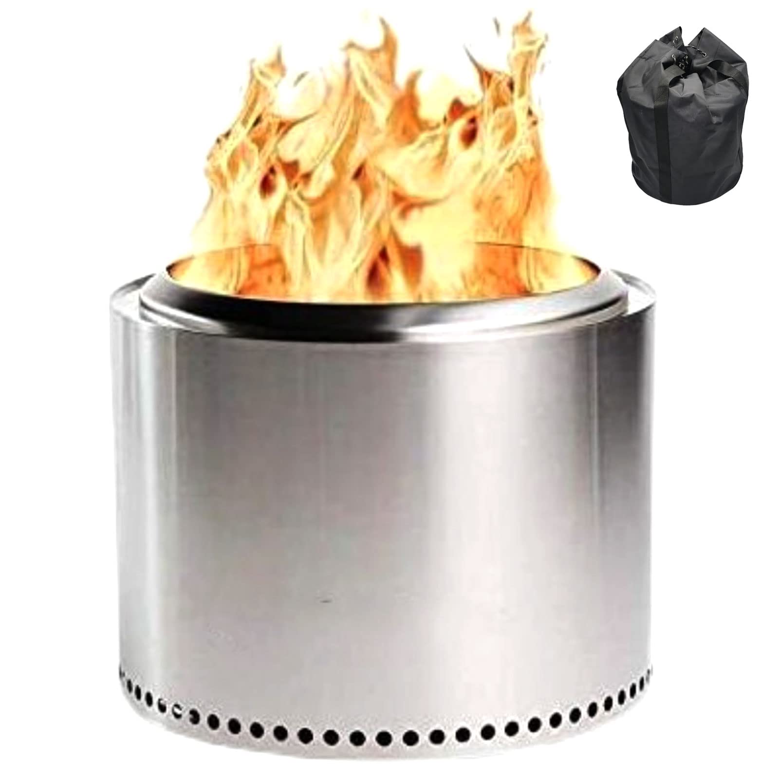 Amazon | ウッドストーブ 大型 ソロストーブ 軽量 折り畳み キャンプ