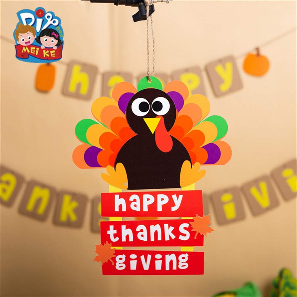 Kits De Manualidades De Pavo De Acción De Gracias, Manualidades De Pavo De Accion De Gracias Manualidades De Pavo Manualidades De Accion De Gracias Para Ninos Haz Un Pavo Artesanal Papel